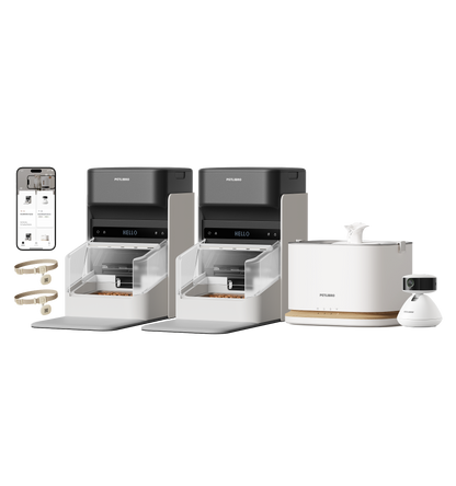One RFID Smart Feeder & Dockstream 2 Smart Cordless Fountain & Scout Smart Camera