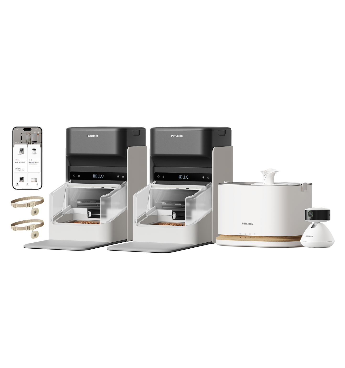 One RFID Smart Feeder & Dockstream 2 Smart Cordless Fountain & Scout Smart Camera #1