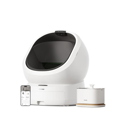 Luma Smart Litter Box & Dockstream 2 Smart Fountain