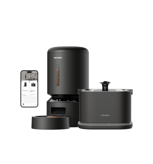 Granary Smart Feeder & Dockstream 2 Smart Fountain