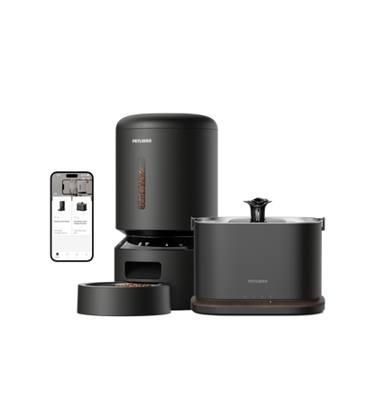 Granary Smart Feeder & Dockstream 2 Smart Fountain