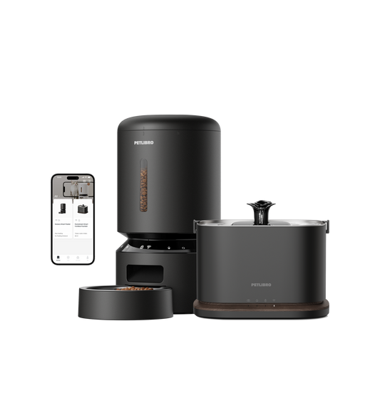 Granary Smart Feeder & Dockstream 2 Smart Fountain