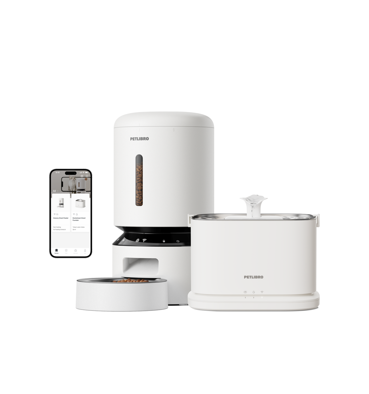 Granary Smart Feeder & Dockstream 2 Smart Fountain #1