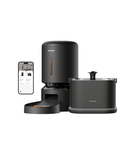 Granary Smart Camera Feeder & Dockstream 2 Smart Fountain