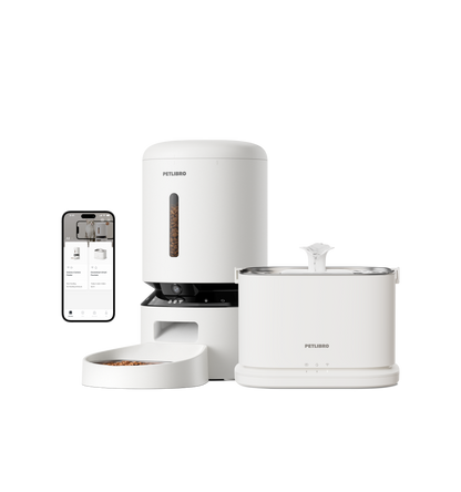 Granary Smart Camera Feeder & Dockstream 2 Smart Fountain