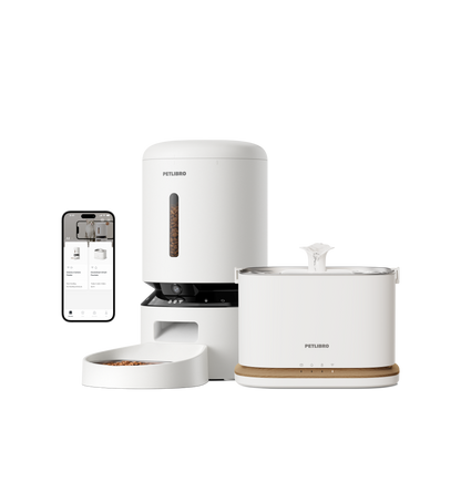 Granary Smart Camera Feeder & Dockstream 2 Smart Fountain