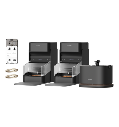 RFID Smart Feeder & Dockstream 2 Smart Cordless Fountain Bundle