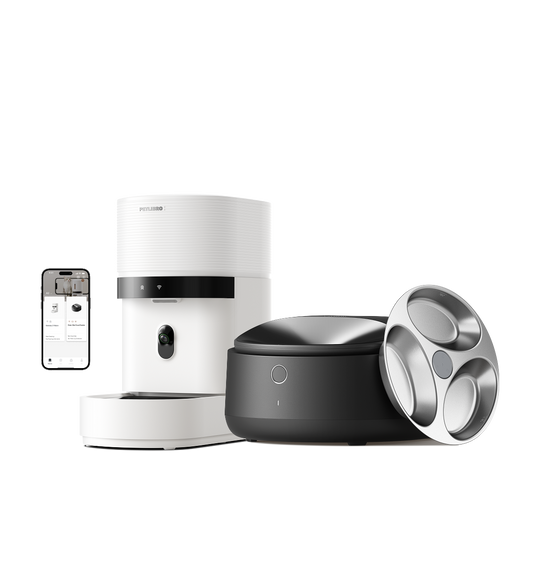 Granary 2 Vision & Polar Wet Food Feeder Bundle