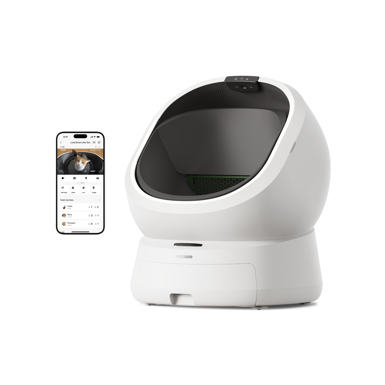 Luma Smart Litter Box with gift